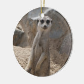 Phantastisch Meerkat Keramik Ornament (Links)