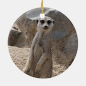 Phantastisch Meerkat Keramik Ornament (Hinten)