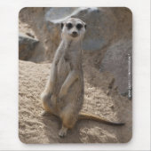 Phantastisch Meerkat Mousepad (Vorne)