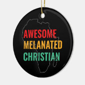 Phantastisch melaniert Christlich Keramik Ornament (Links)
