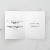 Phantastisch Melanin Brother Happy Birthday Karte (Innenseite)