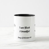PHANTASTISCH MELANIN FRAU | Christlich anpassbar Tasse (Zentrum)