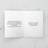 Phantastisch Melanin Vater Christlich Happy Birthd Karte (Innenseite)