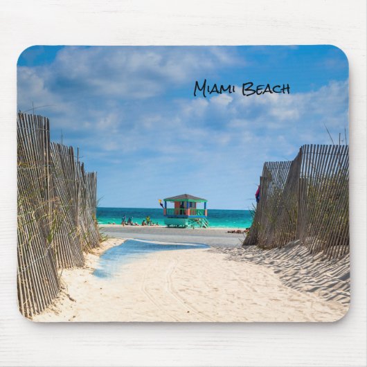 Phantastisch Miami Beach Mouse Pad Mousepad (Vorne)