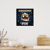 Phantastisch Mops Poster (Küche)