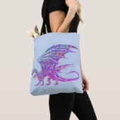 Phantastisch Mosaik Dragon Blue Tasche (Von Nahem)