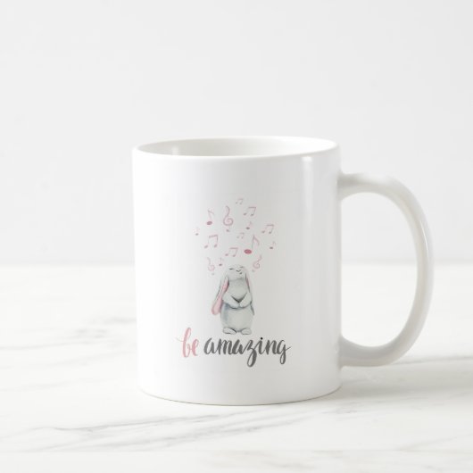 Phantastisch Music Bunny Kaffeetasse (Rechts)