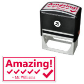 "Phantastisch!" + Name des benutzerdefinierten Ler Permastempel (Beispiel)