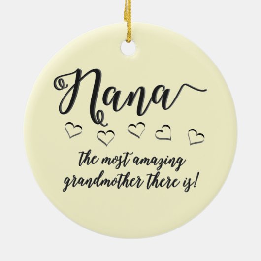 Phantastisch Nana Keramik Ornament (Hinten)
