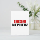 PHANTASTISCH NEPHEW POSTKARTE (Stehend Vorderseite)
