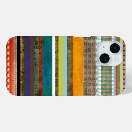 Phantastisch Neues iPhone Graue gestreifte Kunst Case-Mate iPhone Hülle (Rückseite (Horizontal))