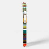 Phantastisch Neues iPhone Graue gestreifte Kunst Case-Mate iPhone Hülle (Rückseite / Links)