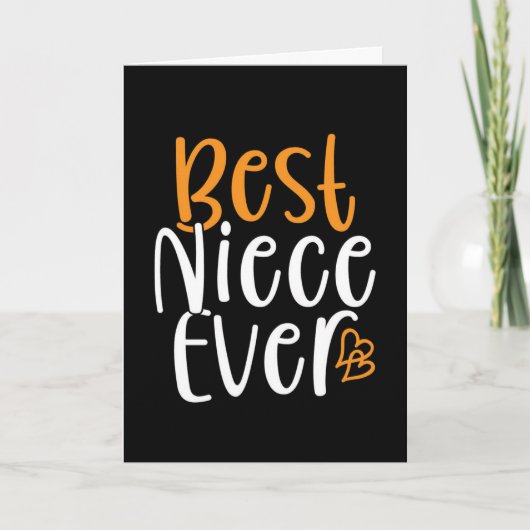 PHANTASTISCH **NIECE** AM GEBURTSTAG KARTE (Vorderseite)
