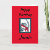 Phantastisch Niedlich Ninja Karte (Vorderseite)