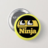 Phantastisch Ninja Button (Vorne & Hinten)