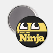 Phantastisch Ninja Magnet (Vorderseite/Rückseite)