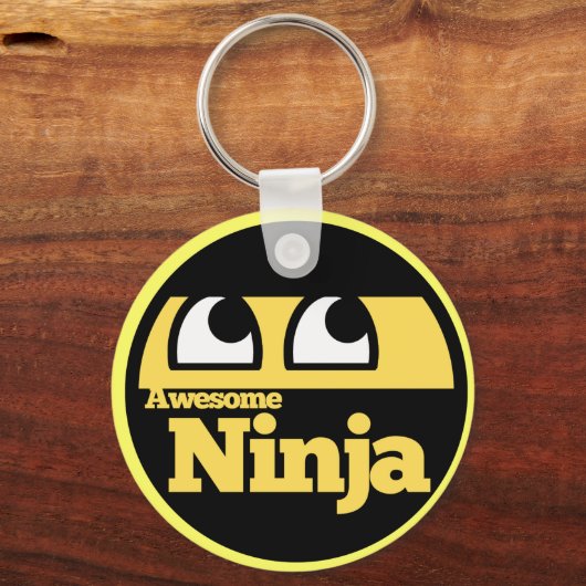 Phantastisch Ninja Schlüsselanhänger (Vorderseite)