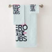 Phantastisch Nurse Superhero Sprichwort Typografie Badhandtuch Set (Insitu)