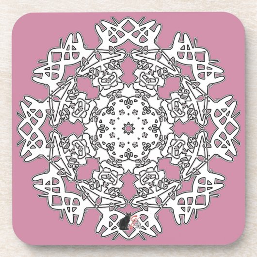 Phantastisch Octa Glyph Dawn Untersetzer (Vorderseite)