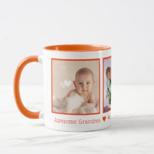 Phantastisch Oma Multi Foto Personalisiert Tasse