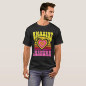Phantastisch Oma Niedlich Sunset Hearts Mother's D T-Shirt (Vorne ganz)