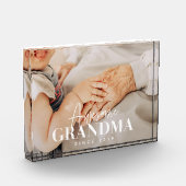 Phantastisch Oma Seit 20XX Einfache Elegant Fotoblock (Links)