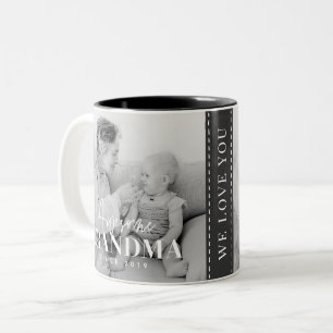 Phantastisch Oma Seit 20XX Einfaches elegantes Fot Zweifarbige Tasse