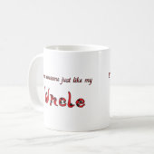 Phantastisch Onkel Kaffeetasse (Vorderseite Links)