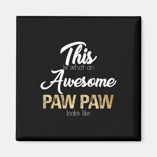 Phantastisch Paw Paw Special Opa Magnet (Vorne)