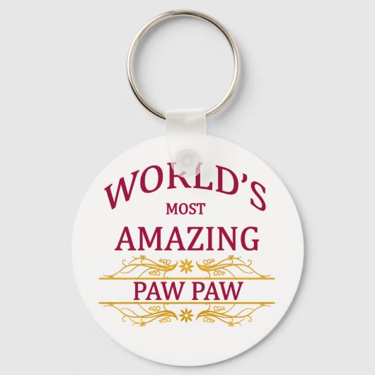 Phantastisch Paw Schlüsselanhänger (Vorderseite)