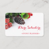 Phantastisch perfekte Weihnachtszeit  Visitenkarte (Vorderseite)