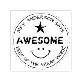 Phantastisch | Personalisierte Lehrkräfte Permastempel (Design)