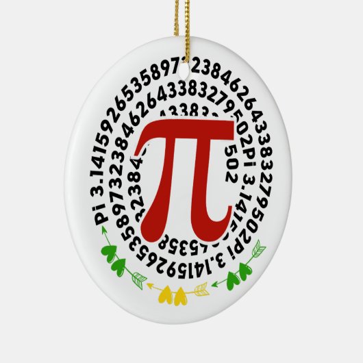 Phantastisch Pi Symbol Pi Day Math Lehrer Keramik Ornament (Rechts)