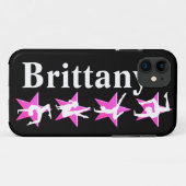 PHANTASTISCH PINK PERSONALISIERT GYMNASTICS IPHONE Case-Mate iPhone HÜLLE (Rückseite (Horizontal))