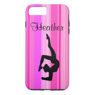 PHANTASTISCH PINK PERSONALISIERT GYMNASTICS PHONE  Case-Mate iPhone HÜLLE