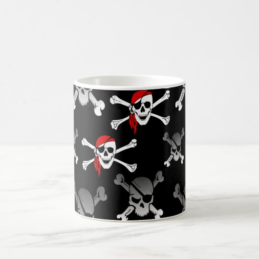Phantastisch Pirate Skull Kaffeetasse (Mittel)