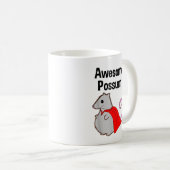Phantastisch Possum Funny, Niedlich. tierisches Lo Kaffeetasse (VorderseiteRechts)