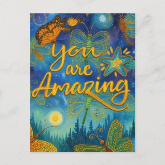 Phantastisch Postkarte (Vorderseite)