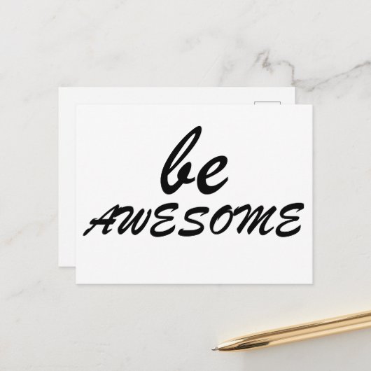 Phantastisch Postkarte (Vorderseite/Rückseite Beispiel)