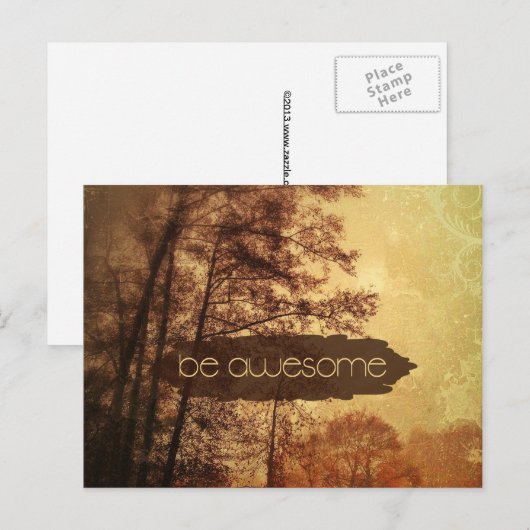 Phantastisch Postkarte (Vorne/Hinten)