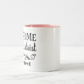 Phantastisch Psychiater Personalisiert Zweifarbige Tasse (Mittel)