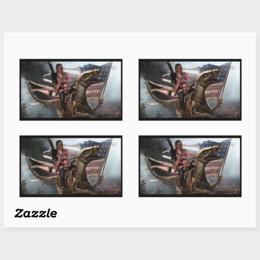 PHANTASTISCH RECHTECKIGER AUFKLEBER (Blatt)