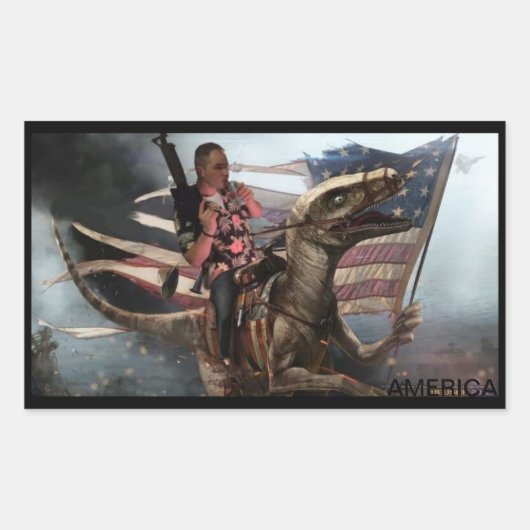 PHANTASTISCH RECHTECKIGER AUFKLEBER (Vorderseite)