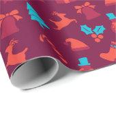 Phantastisch Red Christmas Geschenkpapier (Rolleneckpunkt)