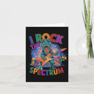Phantastisch Rock I Rock the Spectrum Autism Vater Karte