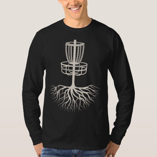 Phantastisch Roots Disk Golf Graphic T-Shirt (Vorderseite)