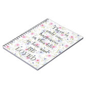 Phantastisch rosa Farbe mit Liebe eines Zitat-Note Notizblock (Linke Seite)