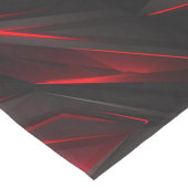 Phantastisch rot bis zum Punktabstraktdesign Mittelgroßer Tischläufer (Ecke)