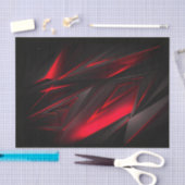 Phantastisch rot bis zum Punktabstraktdesign Seidenpapier (Handwerk)