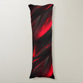 Phantastisch rot bis zum Punktabstraktdesign Seitenschläferkissen (Vorderseite Vertikal)